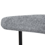 Ex Display - Oneal Fabric Dining Chair - Lava Grey Dining Chair Swady-Core