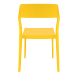Specter Indoor / Outdoor Dining Chair - Yellow Outdoor Chair Furnlink-Local   