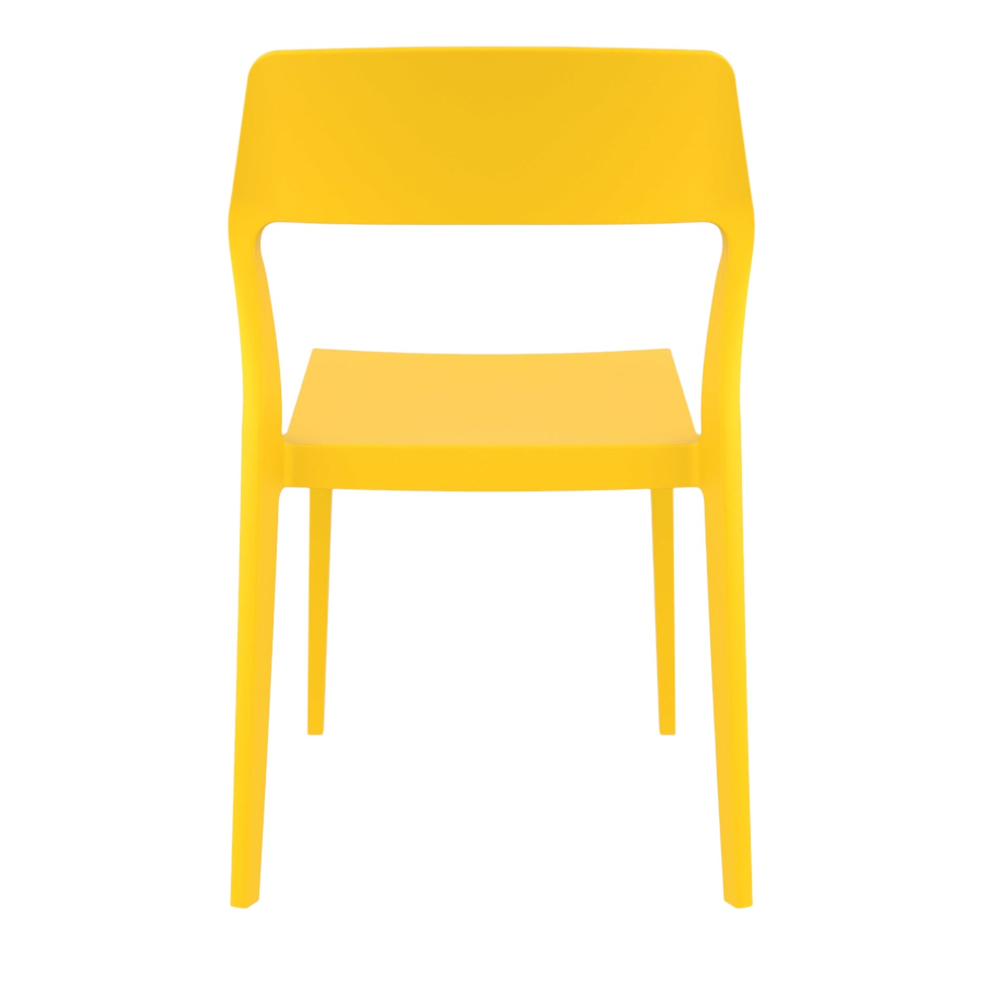 Specter Indoor / Outdoor Dining Chair - Yellow Outdoor Chair Furnlink-Local   