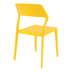 Specter Indoor / Outdoor Dining Chair - Yellow Outdoor Chair Furnlink-Local   
