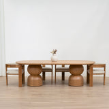 Elemental 2.8m Dining Table - Natural Dining Table Century-Core
