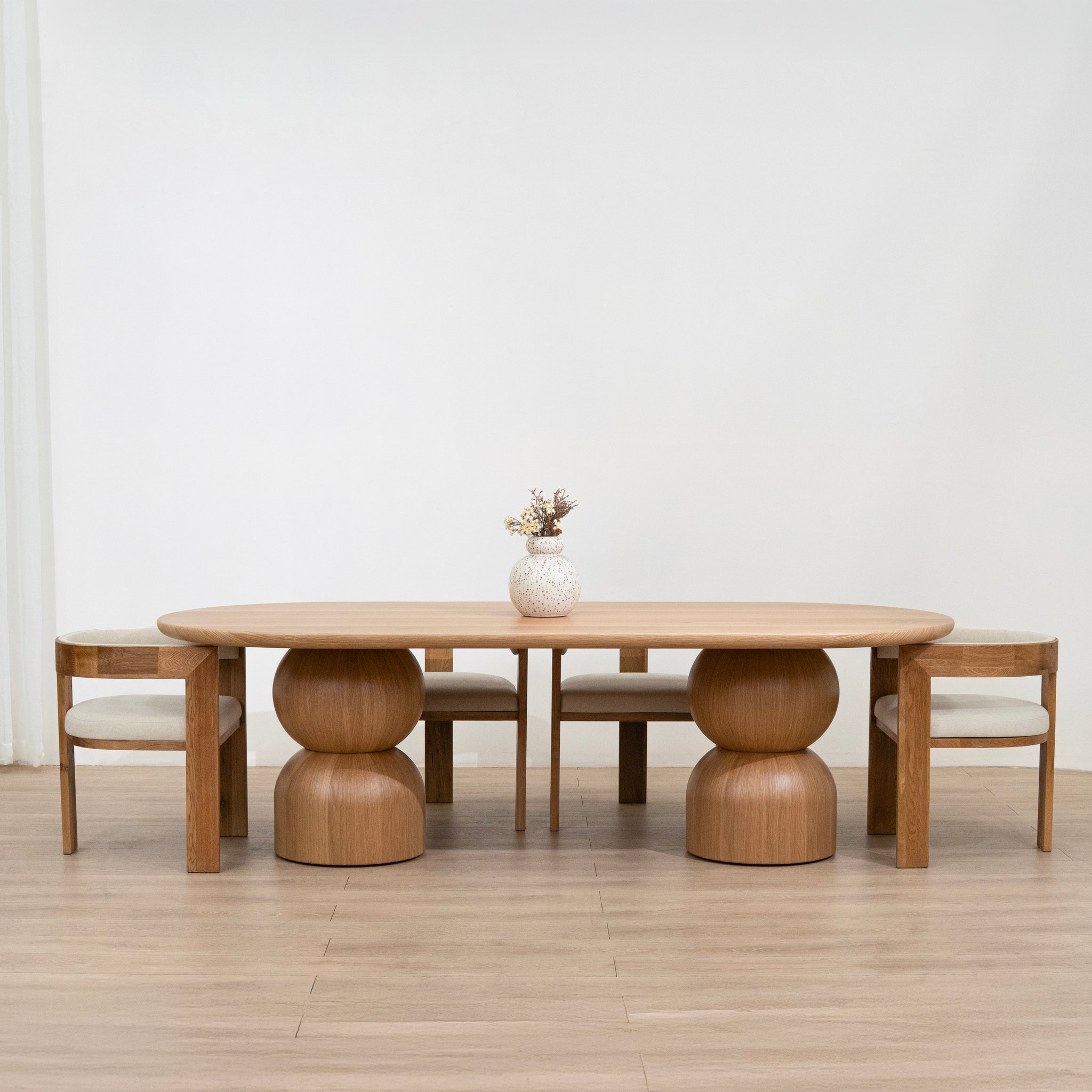 Elemental 2.8m Dining Table - Natural Dining Table Century-Core
