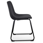 Ex Display - Darcy Plywood Industrial Bucket Dining Chair - Black Dining Chair Sendo-Core