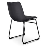 Ex Display - Darcy Plywood Industrial Bucket Dining Chair - Black Dining Chair Sendo-Core