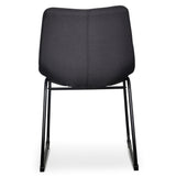 Ex Display - Darcy Plywood Industrial Bucket Dining Chair - Black Dining Chair Sendo-Core