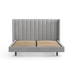 Hillsdale King Bed Frame - Spec Grey Bed Frame Ming-Core   