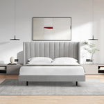 Hillsdale King Bed Frame - Spec Grey Bed Frame Ming-Core   