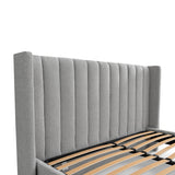 Hillsdale King Bed Frame - Spec Grey Bed Frame Ming-Core   