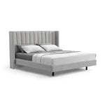 Hillsdale King Bed Frame - Spec Grey Bed Frame Ming-Core   