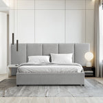 Amado King Bed Frame - Spec Grey