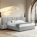 Amado King Bed Frame - Spec Grey
