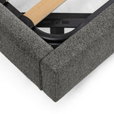 Hillsdale King Bed Frame - Spec Charcoal Bed Frame Ming-Core   