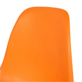 Ex Display - DSR Side Dining Chair - Eames Replica - Eiffel Base - Orange none