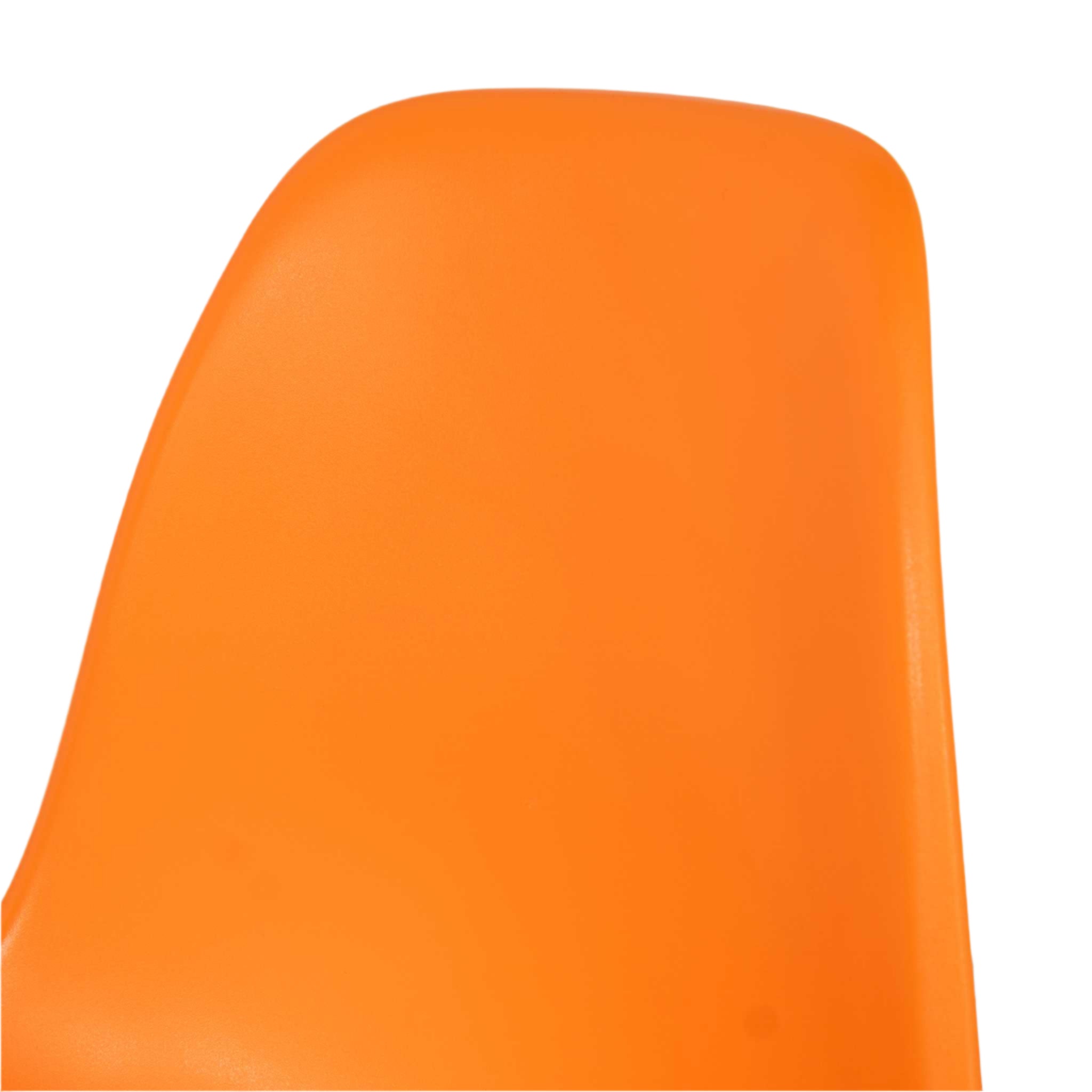 Ex Display - DSR Side Dining Chair - Eames Replica - Eiffel Base - Orange none