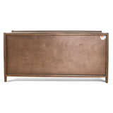 Sophia 6 Drawer Wooden Chest - Walnut Drawer Nicki-Core   