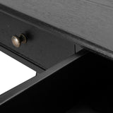 Primrose 1.45m Console Table - Black Console Table Nicki-Core