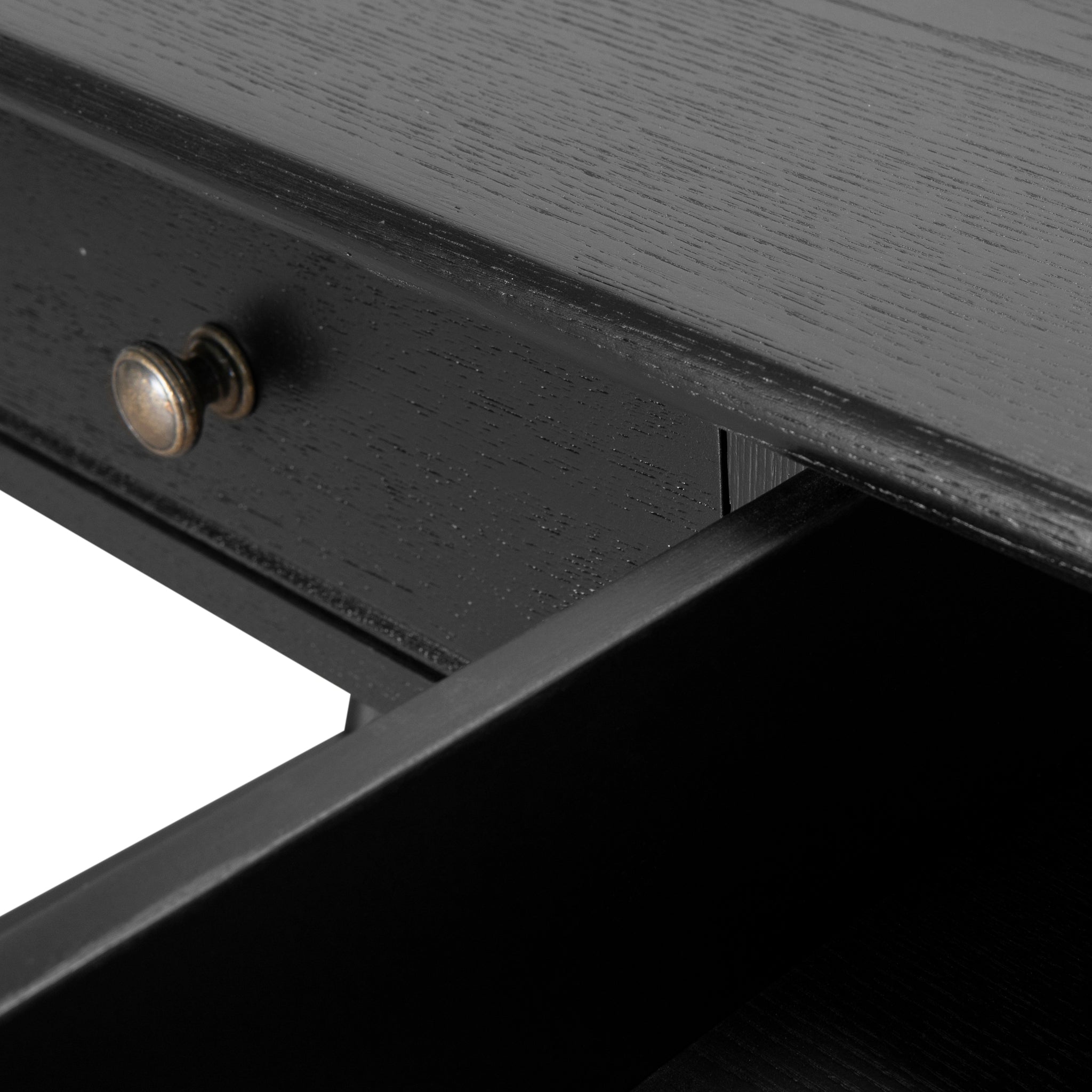 Primrose 1.45m Console Table - Black Console Table Nicki-Core