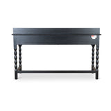 Primrose 1.45m Console Table - Black Console Table Nicki-Core