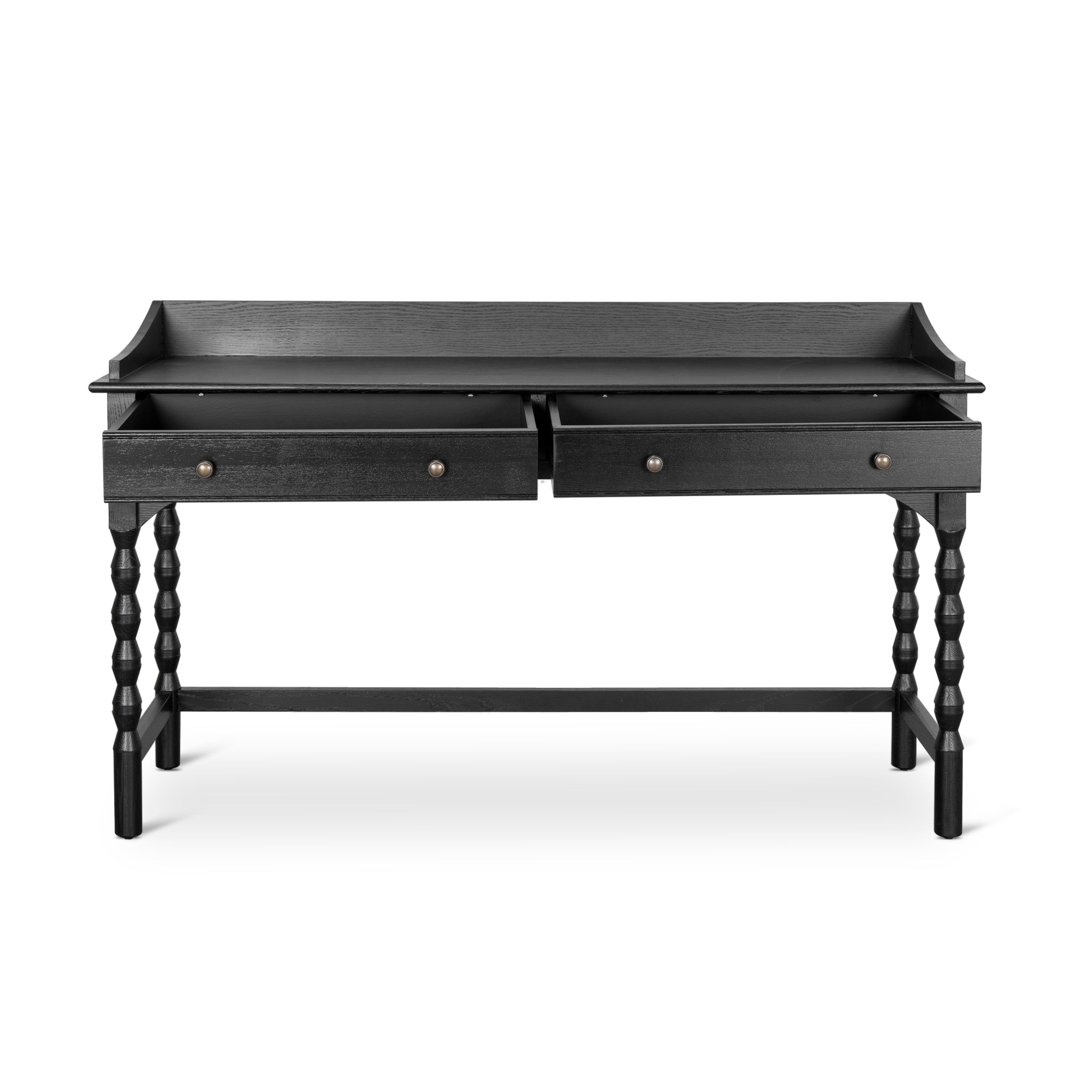 Primrose 1.45m Console Table - Black Console Table Nicki-Core