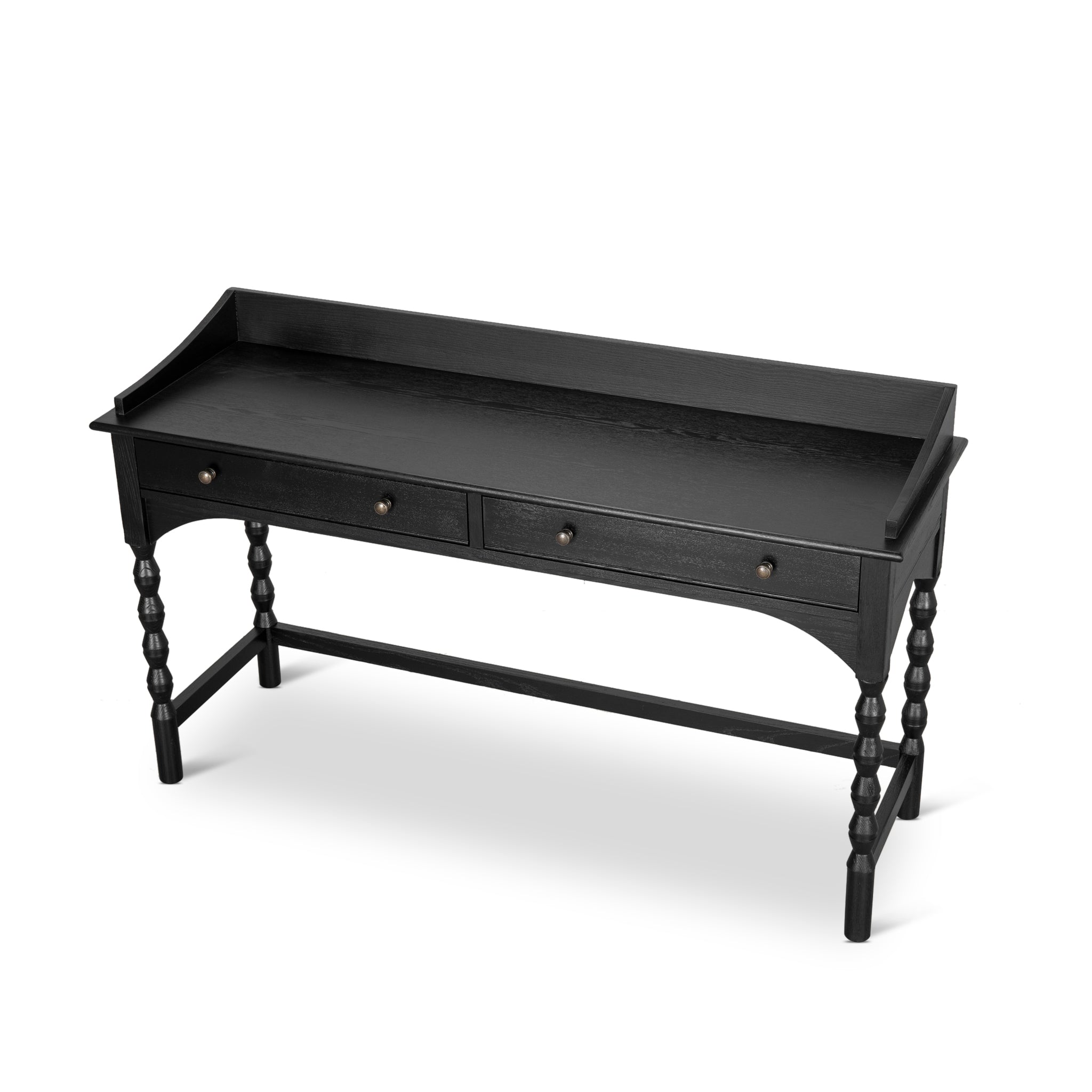 Primrose 1.45m Console Table - Black Console Table Nicki-Core