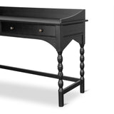 Primrose 1.45m Console Table - Black Console Table Nicki-Core