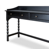 Primrose 1.45m Console Table - Black Console Table Nicki-Core