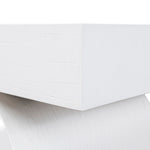 Junon 1.9m New Elm Console Table - Full White Console Table Nicki-Core