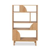 Ex Display - Adone 1.6m (H) Book Shelf - Natural Bookshelf KD-Core
