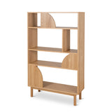 Ex Display - Adone 1.6m (H) Book Shelf - Natural Bookshelf KD-Core
