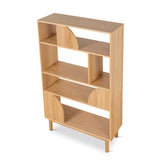 Ex Display - Adone 1.6m (H) Book Shelf - Natural Bookshelf KD-Core