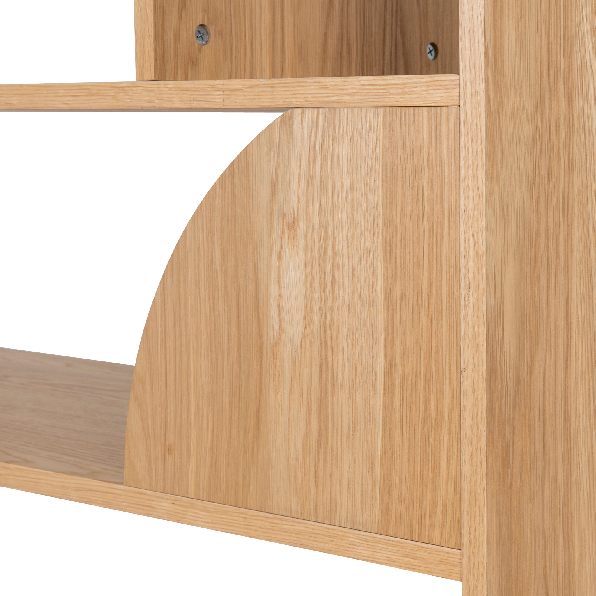 Ex Display - Adone 1.6m (H) Book Shelf - Natural Bookshelf KD-Core