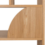 Ex Display - Adone 1.6m (H) Book Shelf - Natural Bookshelf KD-Core