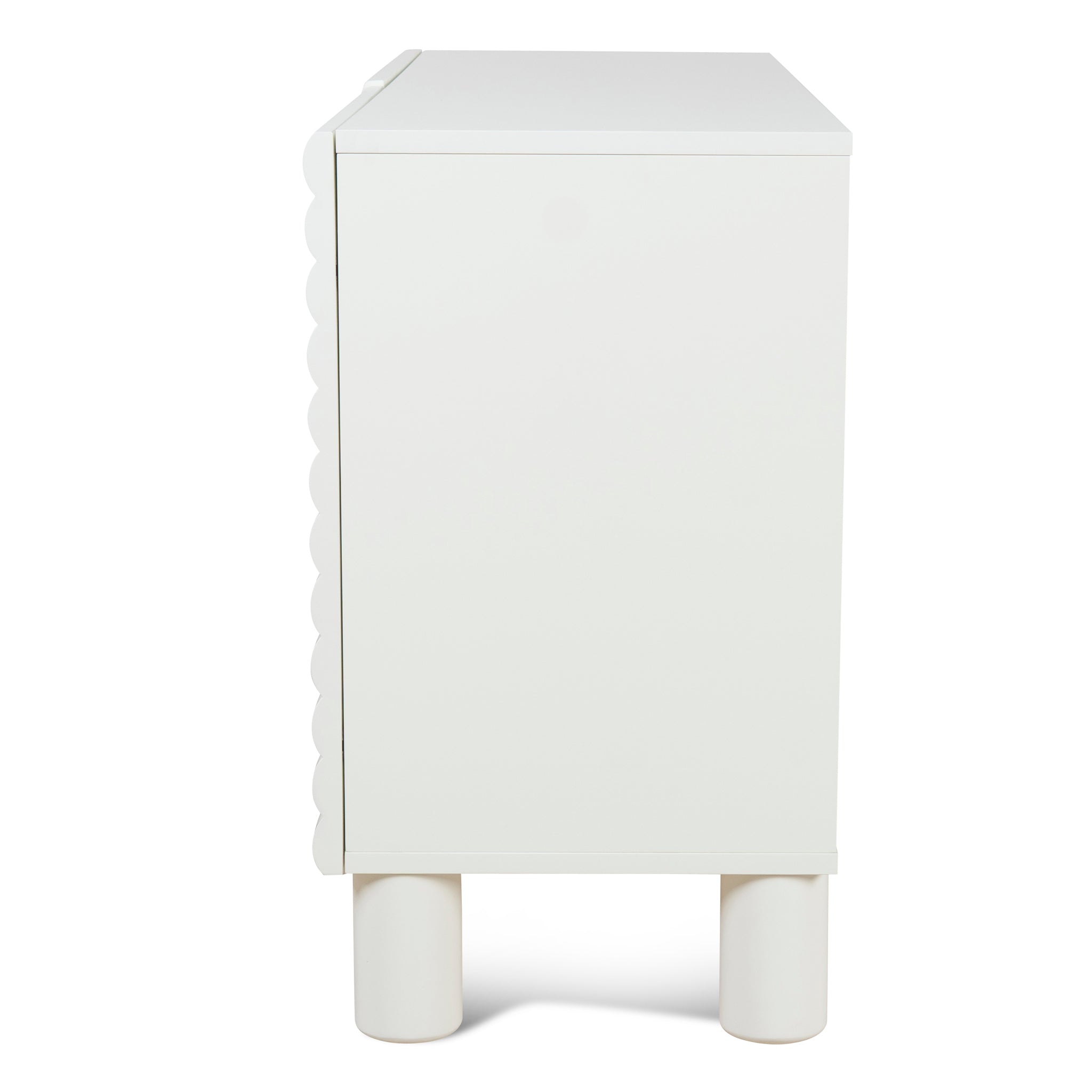 Vasuda 1.2m Sideboard Unit - White Buffet & Sideboard KD-Core   