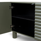 Ex Display - Vasuda 1.2m Sideboard Unit - Green Buffet & Sideboard KD-Core