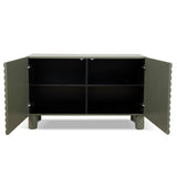 Ex Display - Vasuda 1.2m Sideboard Unit - Green Buffet & Sideboard KD-Core