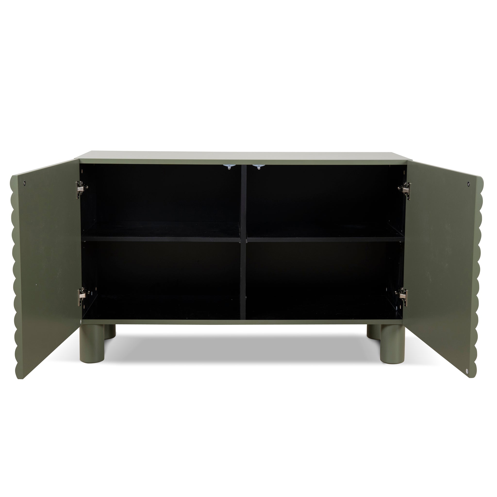 Ex Display - Vasuda 1.2m Sideboard Unit - Green Buffet & Sideboard KD-Core
