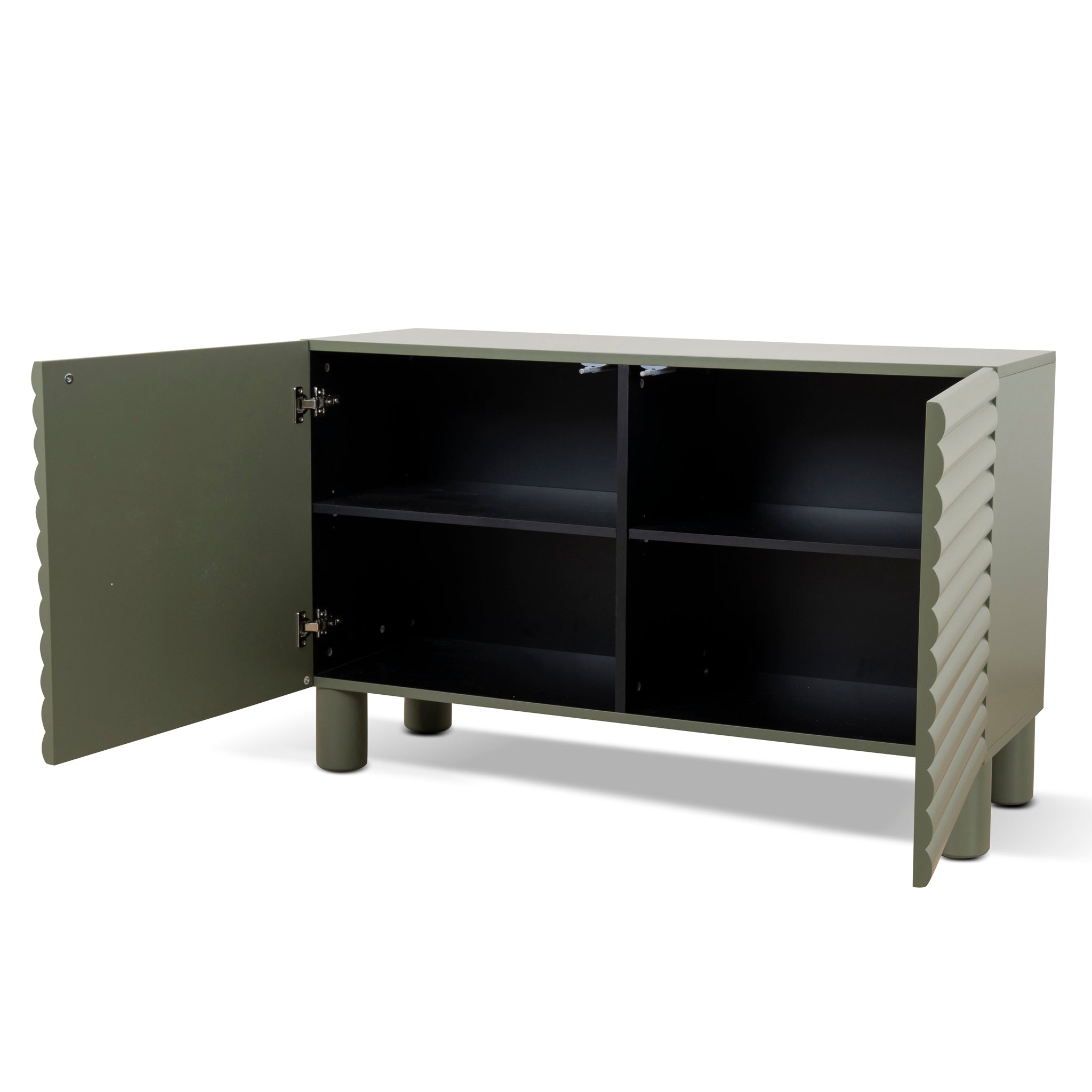 Ex Display - Vasuda 1.2m Sideboard Unit - Green Buffet & Sideboard KD-Core
