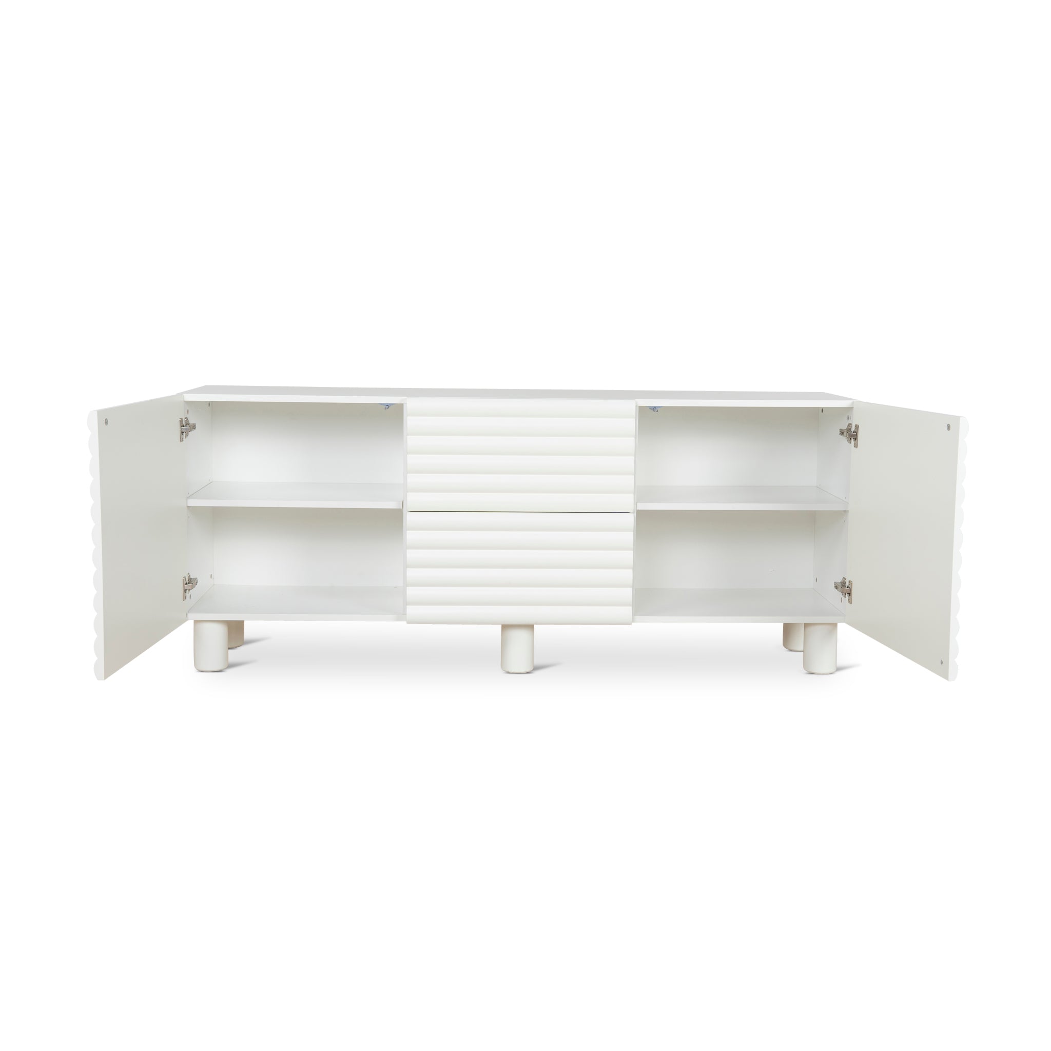 Vasuda 1.8m Buffet Unit - White Buffet & Sideboard KD-Core
