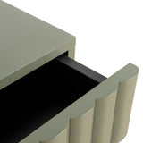 Ex Display - Vasuda 1.2m Home Office Desk - Green Home Office Desk KD-Core