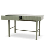 Ex Display - Vasuda 1.2m Home Office Desk - Green Home Office Desk KD-Core