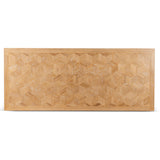 Mullins 2.4m Oak Dining Table - Natural - Last One Dining Table Nicki-Core