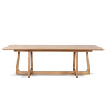 Mullins 2.4m Oak Dining Table - Natural - Last One Dining Table Nicki-Core