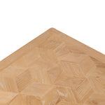 Mullins 2.4m Oak Dining Table - Natural - Last One Dining Table Nicki-Core