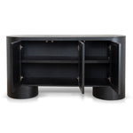 Velero 1.68m Sideboard - Full Black Buffet & Sideboard Nicki-Core