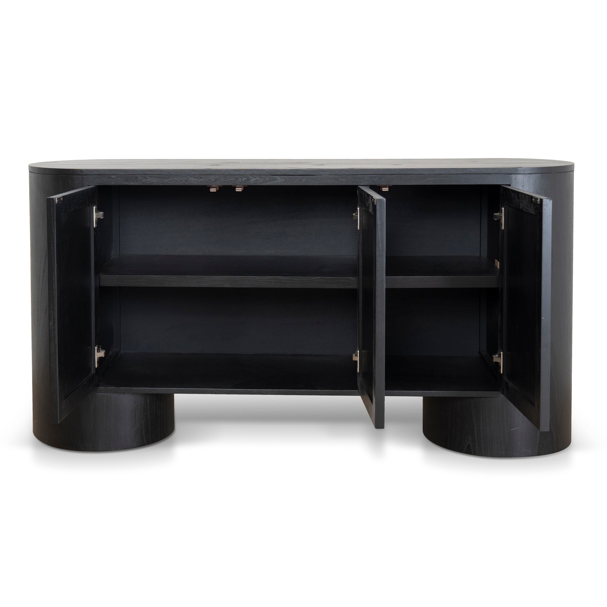 Velero 1.68m Sideboard - Full Black Buffet & Sideboard Nicki-Core