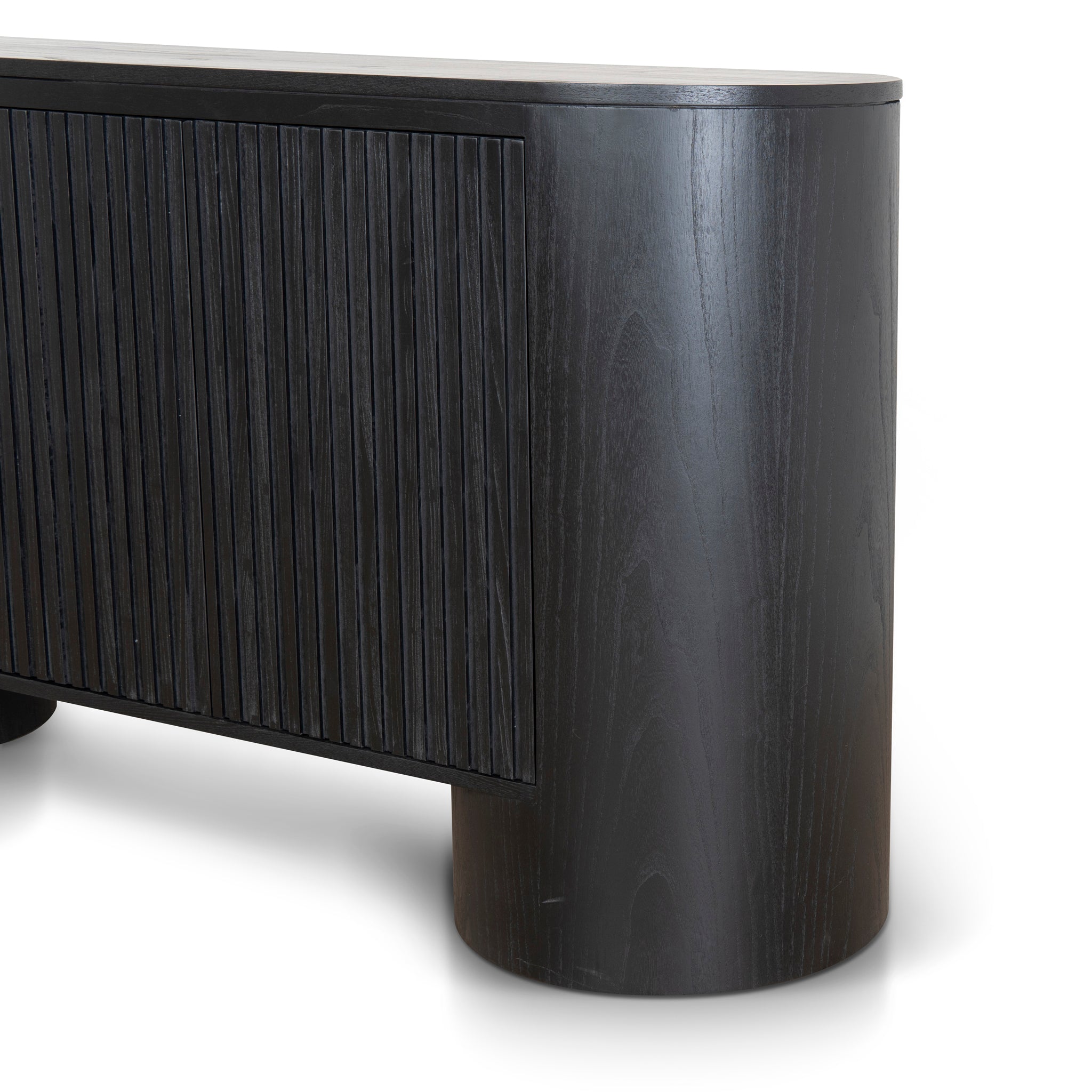 Velero 1.68m Sideboard - Full Black Buffet & Sideboard Nicki-Core