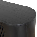 Velero 1.68m Sideboard - Full Black Buffet & Sideboard Nicki-Core