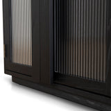 Claremont 2m Sideboard - Full Black Buffet & Sideboard Nicki-Core