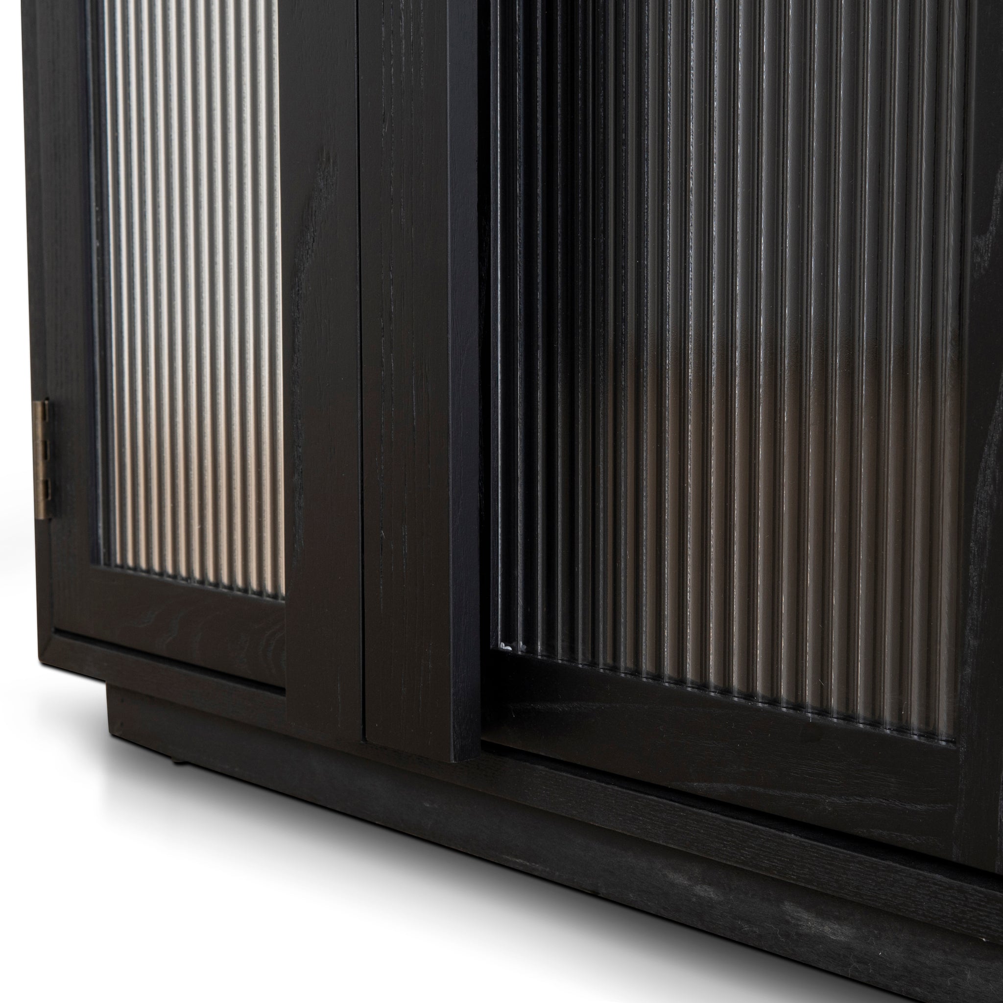 Claremont 2m Sideboard - Full Black Buffet & Sideboard Nicki-Core