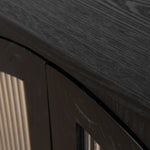 Claremont 2m Sideboard - Full Black Buffet & Sideboard Nicki-Core